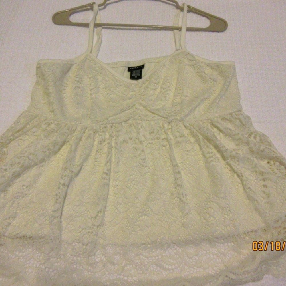 Torrid lace camisole